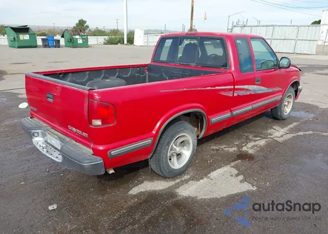 1998 Chevrolet S-10 Ls Fleetside z USA, uszkodzony, nr VIN 1GCCS19X7W8111717